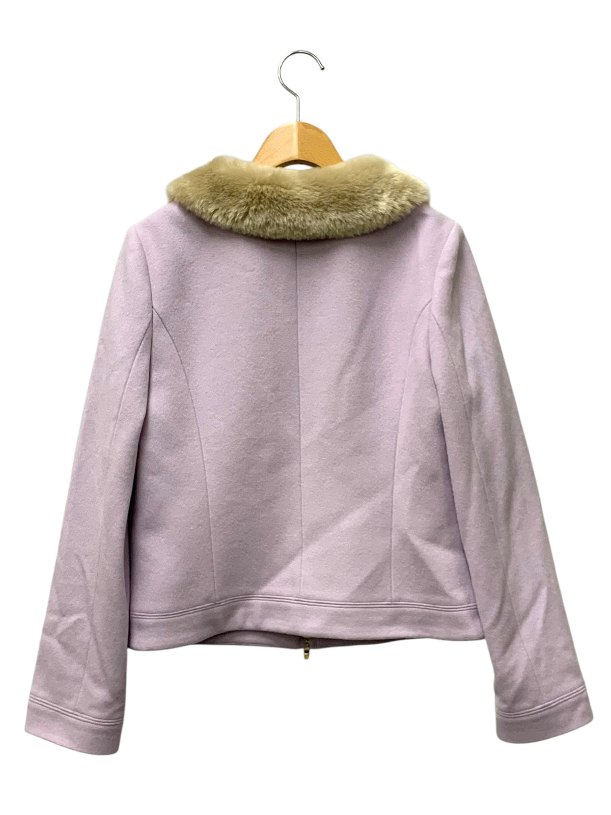 トッカ FANTASIA COTOIW0415 ジャケット 2 パープル ショートコート フェイクファー ITGHUQILPA7I