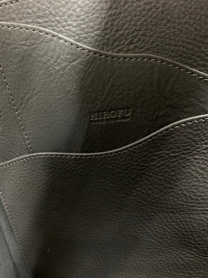 ヒロフ トートバッグ グレー レザー ITQHK249R1J0