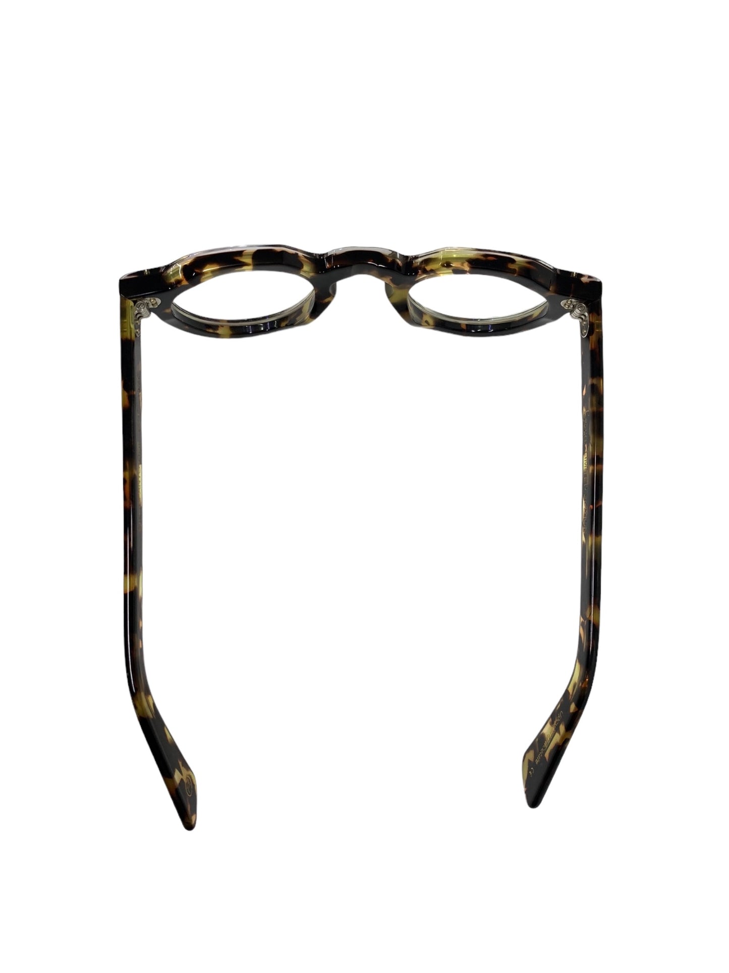 レスカルネティエ メガネ Upcycling Acetate, Limited Edition CROWN PANTO 8mm col.47 ブラウン 世界80本限定モデル ITCOHJI3YJCO