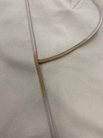 クロエ CHC19WMA 2707827834 ポンチョ 34 ベージュ シルバーボタン ニット襟 ITAN6PRZFZAC