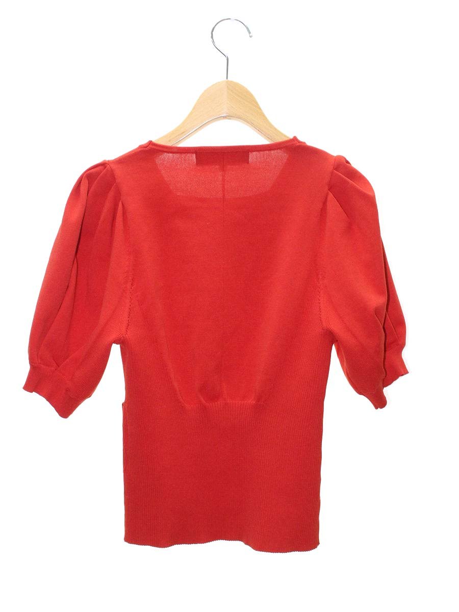 エムズグレイシー 218312 トップス 38 レッド リボン | 中古ブランド品