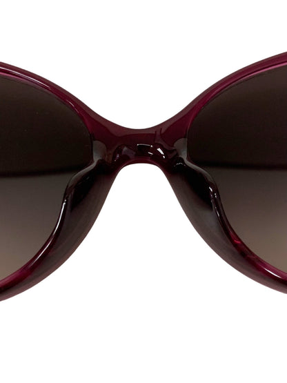 フェラガモ SF683SA サングラス パープル アジアンフィット  フルリム セルフレーム 花・植物 ITL9I0W9CH2S