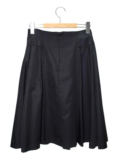 エムズグレイシー 917523 スカート 36 ブラック フレア ITKK4ATVXQOO