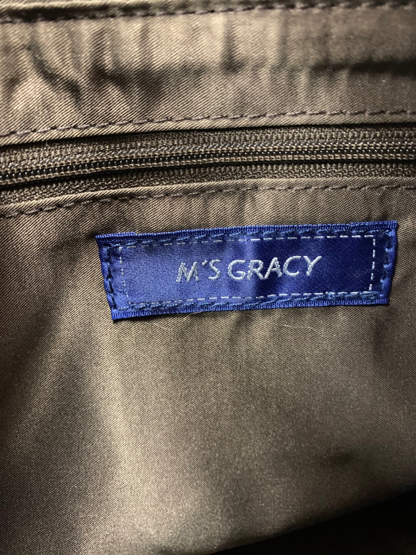 エムズグレイシー 774518 ハンドバッグ レッド リボン クロコ型押し IT0NOF0XLG2E