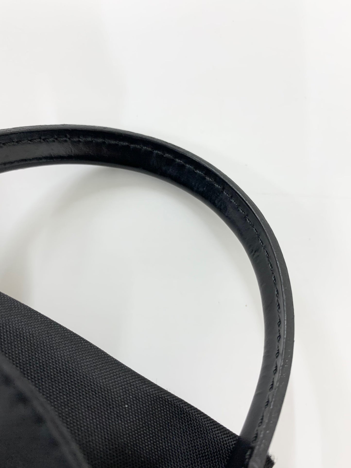 エルベシャプリエ トートバッグ ブラック 舟型 羊タグ スモール ITO8TW7T11B0