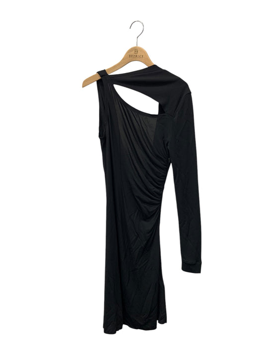 ヴィクトリアベッカム シングルスリーブ ドレス 1123WDR004377A ワンピース 38 ブラック ITNEEIJZQR4G