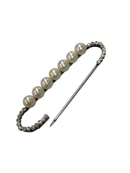 フォクシーブティック ブローチ ホワイト パール ラインストーン IT4APBGF91HS