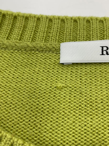 ルネ 6342180　 カーディガン 36 グリーン ウール ニット ITD54HHIW82O