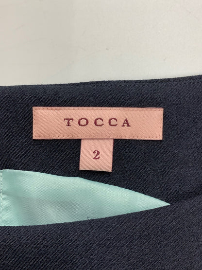 トッカ SWEET TEA TIME ドレス OPTOGA0320 ワンピース 2 ネイビー IT9OIQNNEDLO 【SALE】