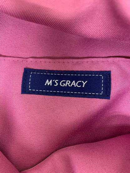 エムズグレイシー 194507 トートバッグ ベージュ リボンモチーフ ナイロン ITGC666PFR32