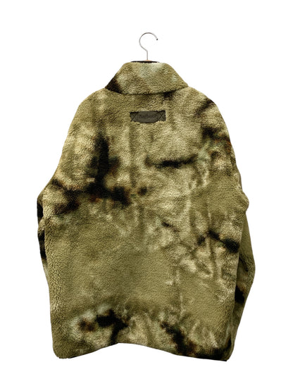 バブアー MOOR TIE DYE FLEECE JACKET 242MFL0191 L カーキグリーン スタンドカラー フリースジャケット ITMSCCFFBJ0O