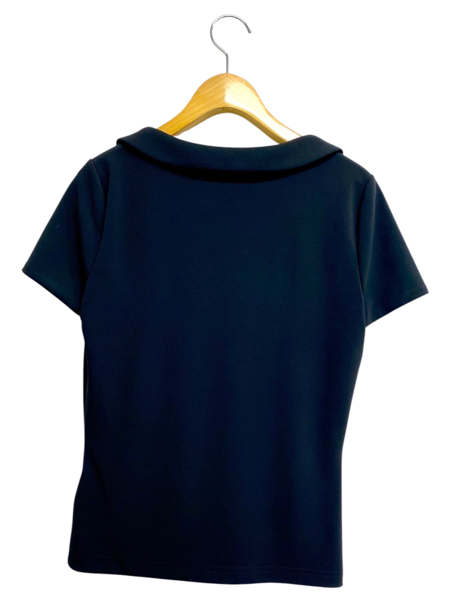 フォクシーニューヨーク キュビズム 30652 Tシャツ カットソー 38 ブラック IT9GD0AKLOD7