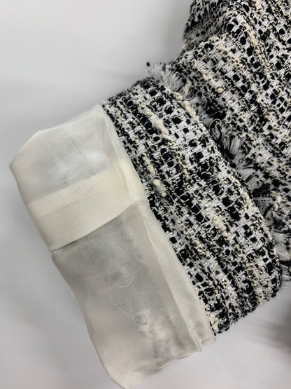 ルネ 6013080 ジャケット 34 ブラック TISSUE社製ツイード ITIGP4IG1IKU