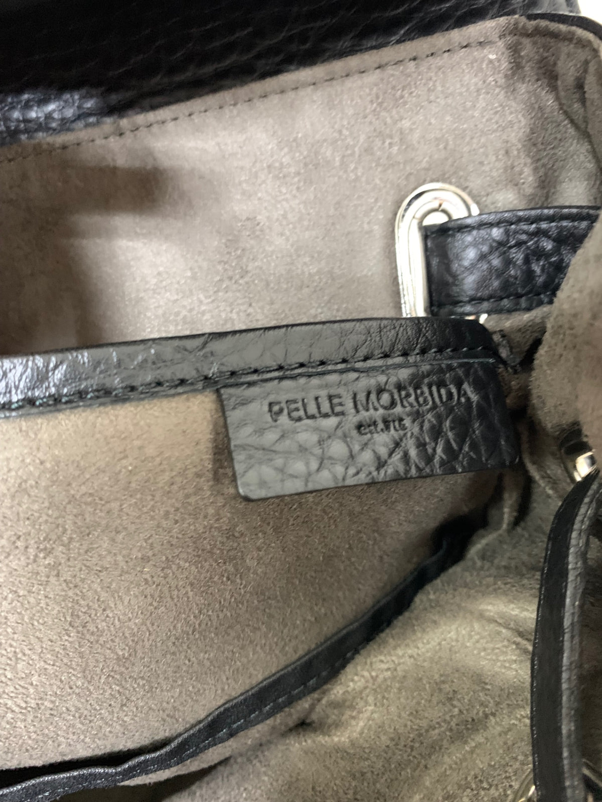 ペッレモルビダ Maiden Voyage メイデン ヴォヤージュ ビジネスバッグ ブラック ブリーフケース レザー ITXM1523VYEO