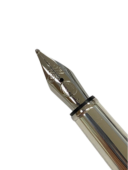 カランダッシュ 万年筆 旧タイプ エクリドール レトロ シルバー ロジウムコート B ITAZDO5VMM9C