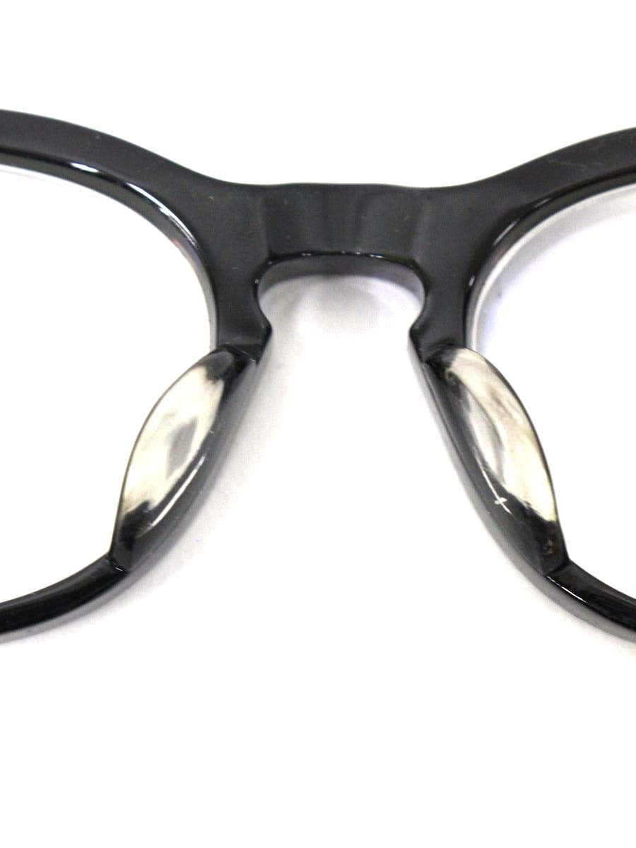 杉本圭(スギモトケイ) KS-130 メガネ ブラック セルフレーム フルリム ウェリントン IT9H9G74U49K