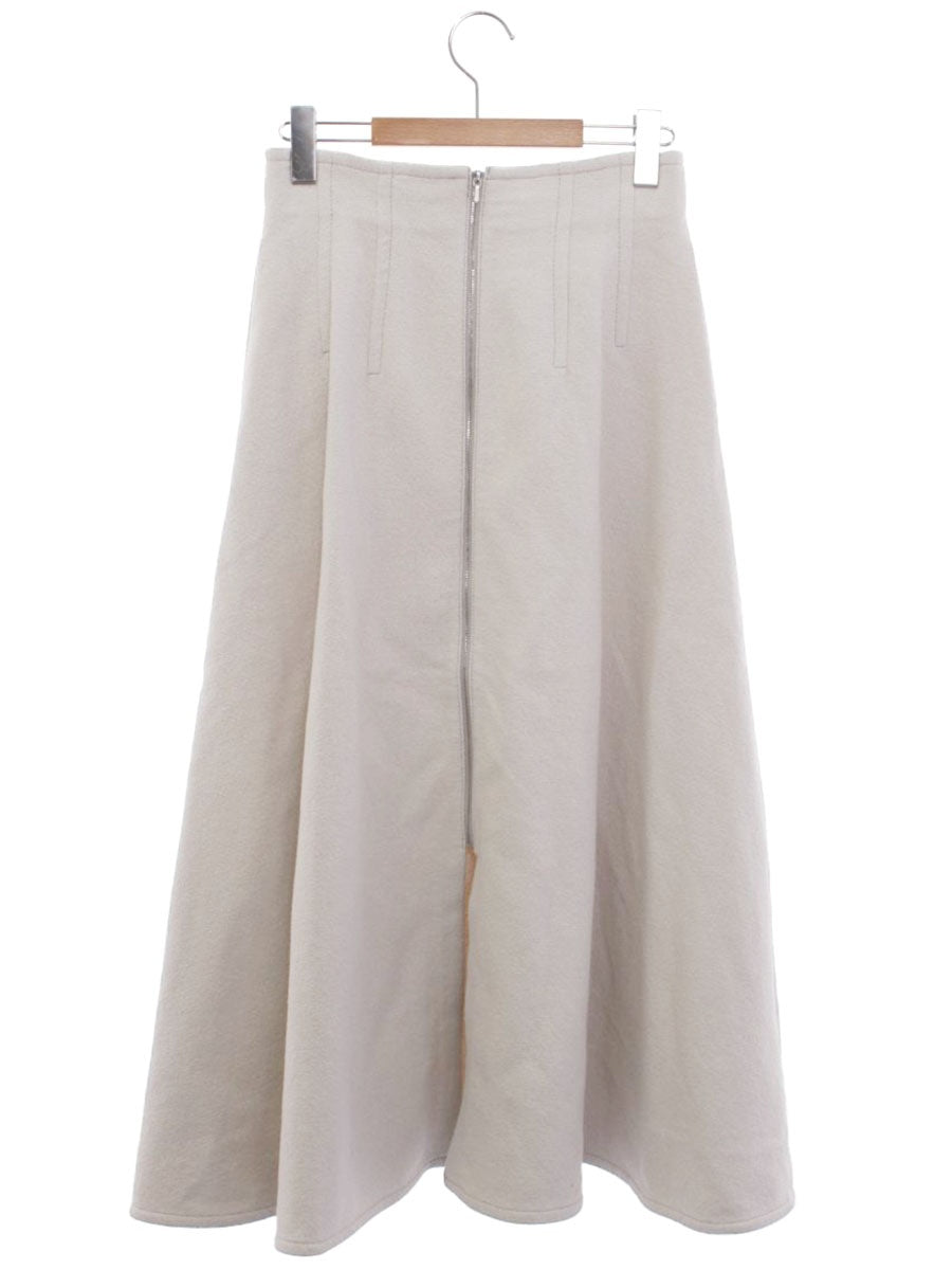 エブール バックスリット ロングスカート 3410500101 36 オフホワイト 21AW ITDKLC228VWK
