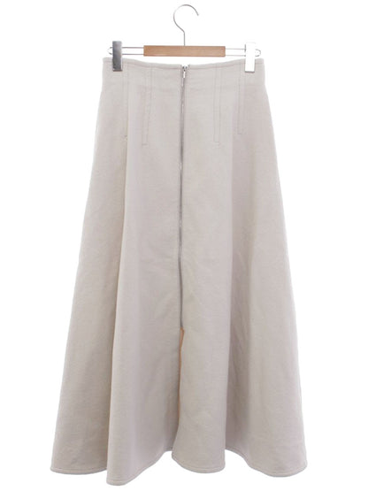 エブール バックスリット ロングスカート 3410500101 36 オフホワイト 21AW ITDKLC228VWK