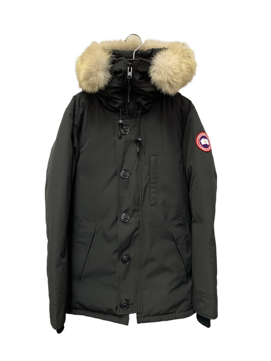 カナダグース Chateau Parka Fusion Fit Heritage シャトー 3426MA ダウンジャケット 175/88Y ブラック コヨーテファー ITQ00AU5NY2O