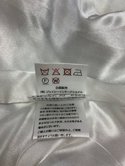 スーパービューティー ワンピース 42 ホワイト 花柄 レース リボンフェイクパール ITFB4A7ELZAV 【SALE】