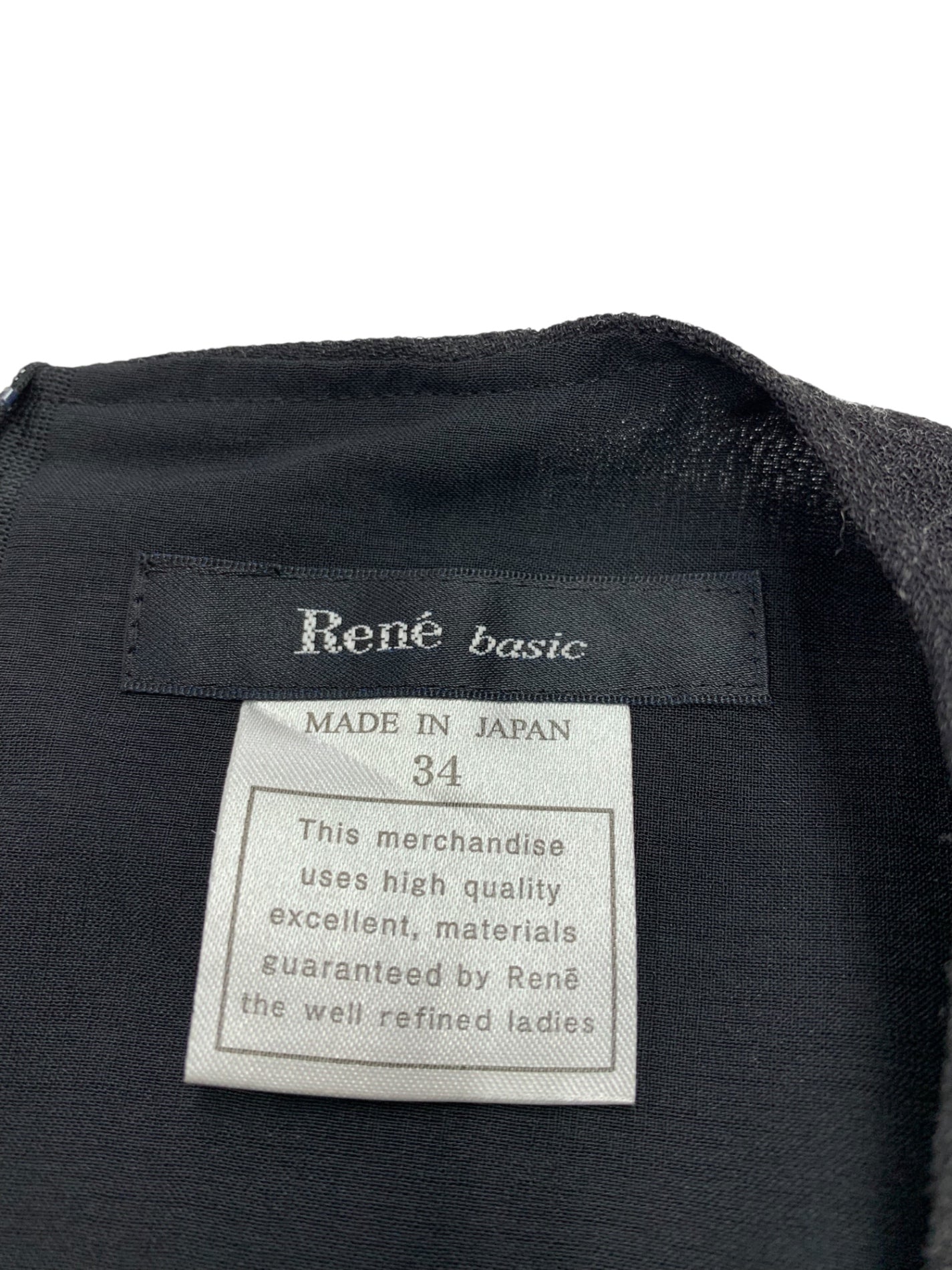 ルネ 5936260 ワンピース 34 グレー パール ITCXGL9QYUF5 【SALE】