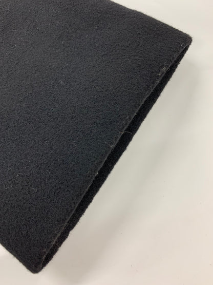 エムプルミエ A233-003 ジャケット 36 ブラック ノーカラー ウール混 IT76GIBR82LB