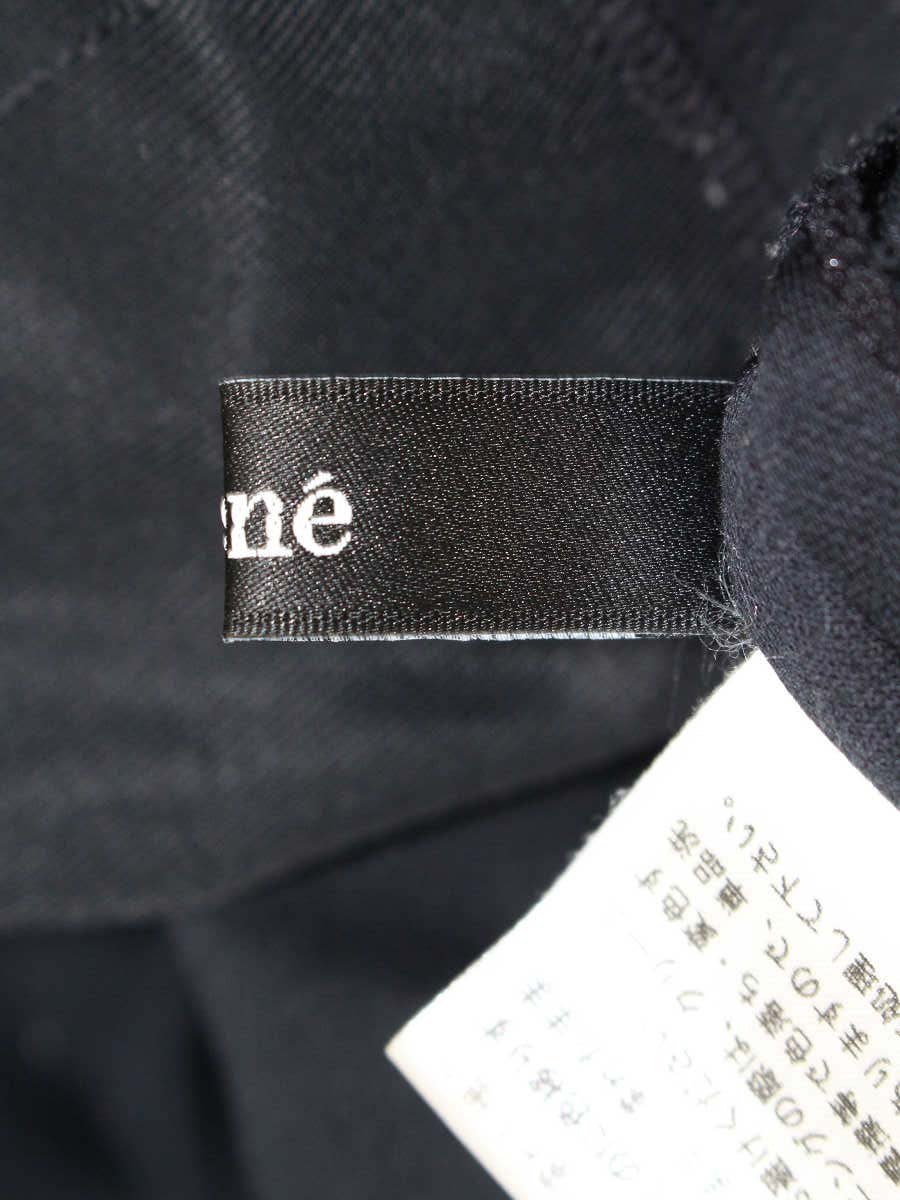 ルネ 5137040 ワンピース 34 ネイビー 白襟 レース ITSJB8AQ93E0