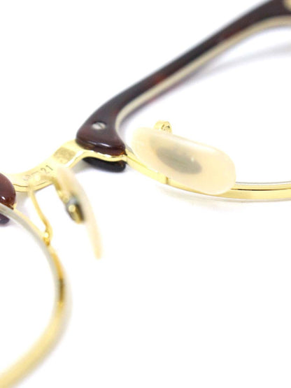 レイバン RB5154 メガネ ブラウン/ゴールド コンビフレーム フルリム ウェリントン ITP8IF5LTM22