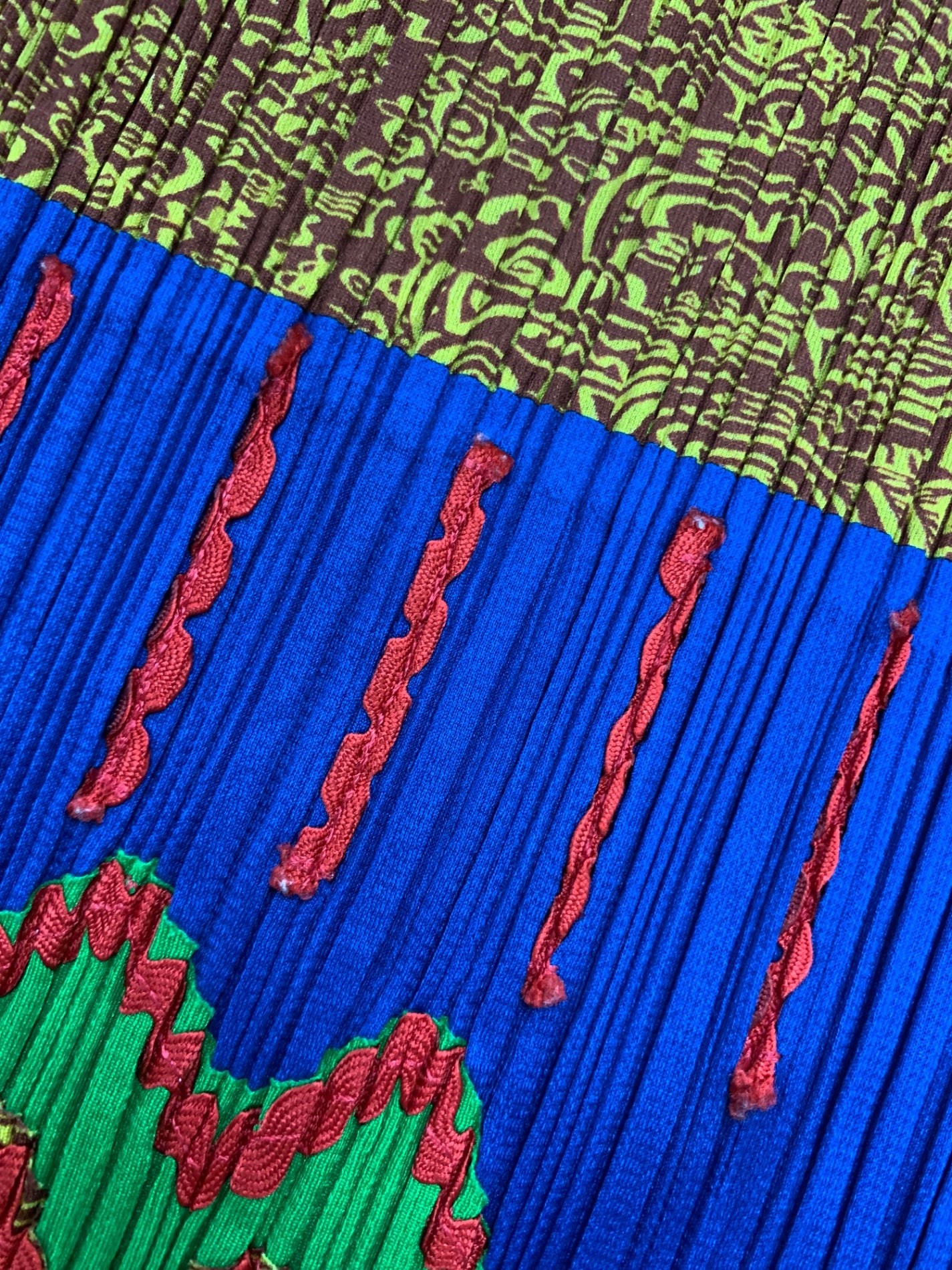 プリーツプリーズイッセイミヤケ PP91-JK731 トップス アジアン柄 3 マルチカラー ITHWIEJ34VWO 【SALE】