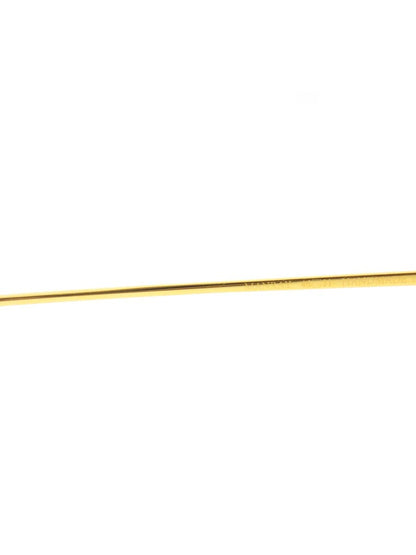 ayame（アヤメ） MANRAY メガネ ゴールド チタンフレーム フルリム ボストンシェイプ IT6XAP5EIBOK