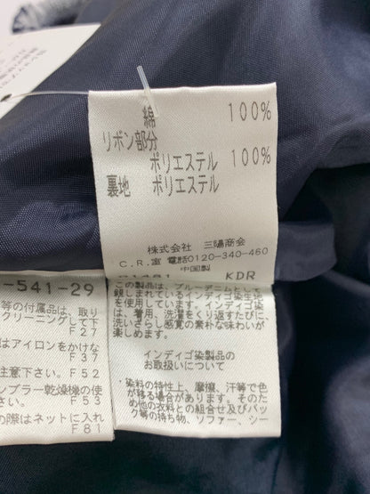 トゥービーシック UF5428-541-29 デニムスカート 38 ネイビー カットワーク 切替 フリンジ IT64DFWV772A 【SALE】