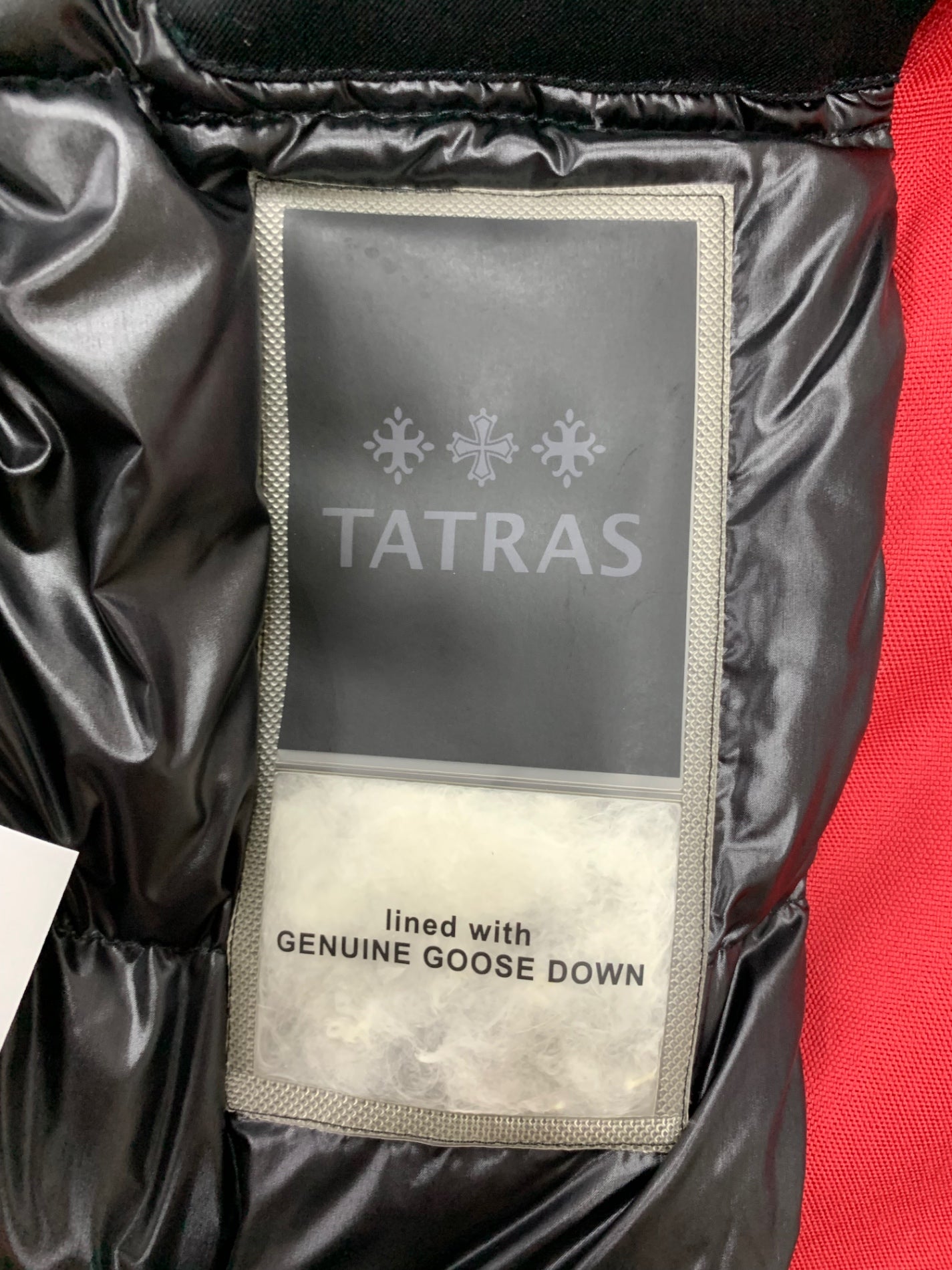 タトラス BARAT MTLA20A4106 ダウンジャケット 03 レッド フォックスファー ITJLJXPCFBC4