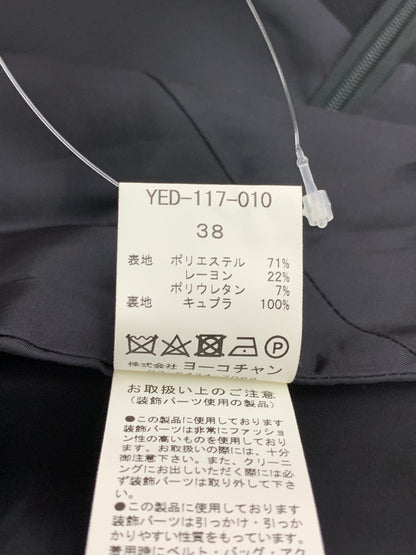 ヨーコチャン YED117-010 ワンピース 38 ブラック パール ITJT2HCJXW05