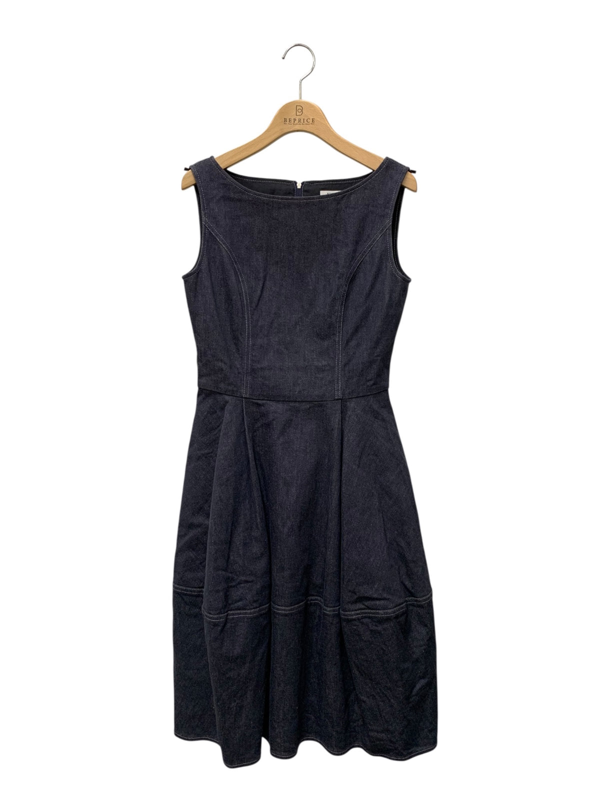フォクシーニューヨーク Dress Denim Baron 41682 ワンピース 38 ネイビー ITJZADUY0302