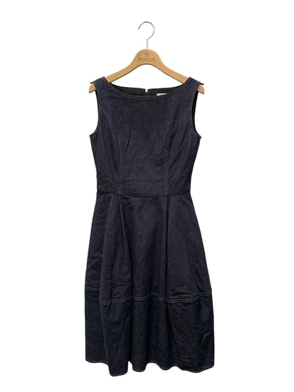 フォクシーニューヨーク Dress Denim Baron 41682 ワンピース 38 ネイビー ITJZADUY0302