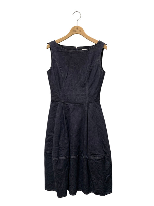 フォクシーニューヨーク Dress Denim Baron 41682 ワンピース 38 ネイビー ITJZADUY0302