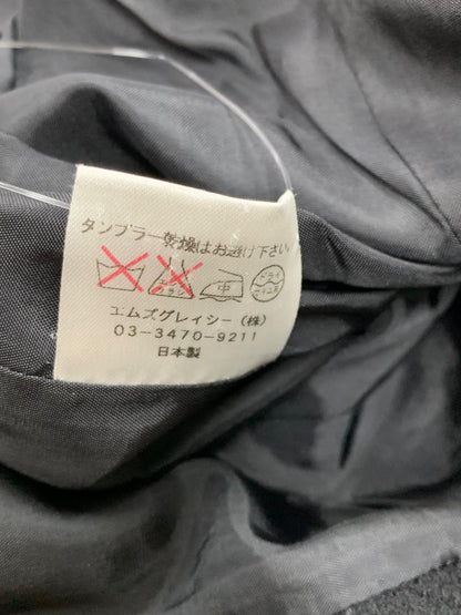 エムズグレイシー 929701 コート 38 ブラック ウール フリル ティアード IT4B4TO2VFAW 【SALE】