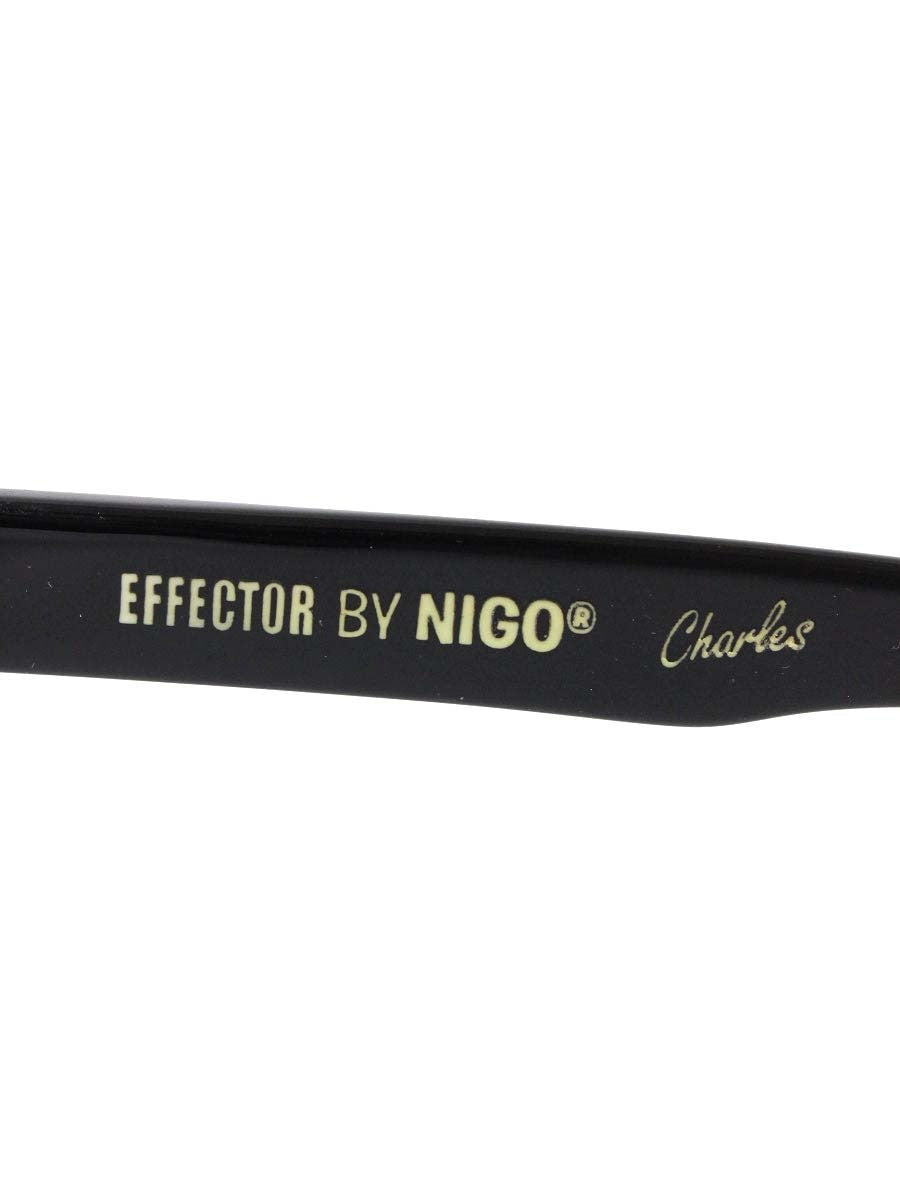 エフェクター CHARLES メガネ ブラック NIGO ニゴー コラボ セル