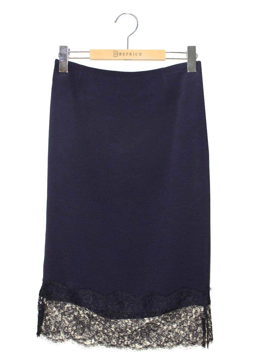 ベイジ SKCWHS0004 スカート 2 ネイビー レース タイト ITBZ8H4L52VO