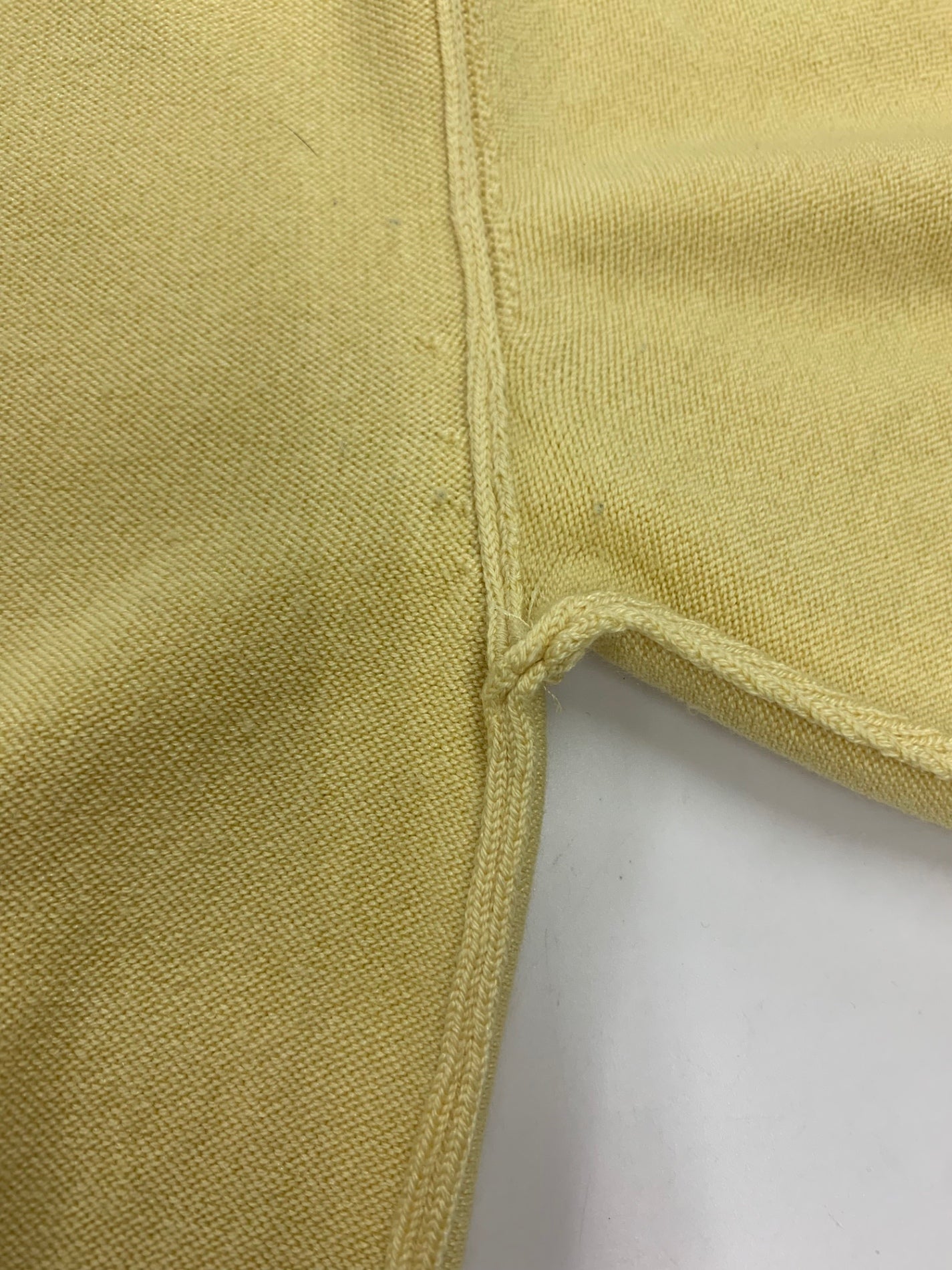 フォクシーブティック Knit Top Lunetta 42614 ニット 40 イエロー ウール シルク IT1ZF9STTH8O