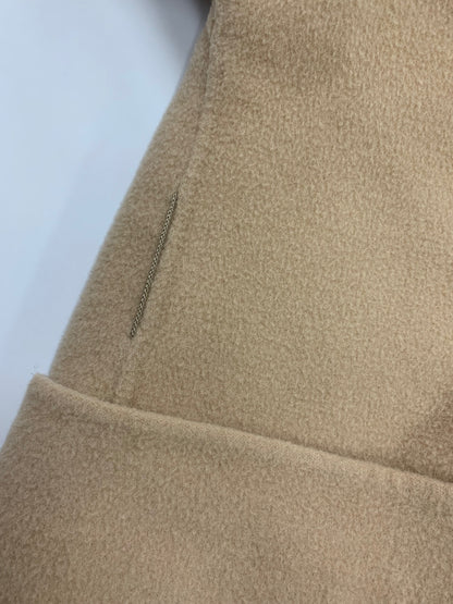 ウィークエンドマックスマーラ 501603196 チェスターコート 38 ブラウン ウール リバーシブル ITXHCZLWHN7Q