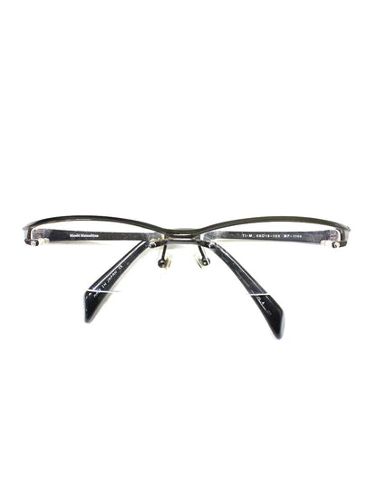 マサキマツシマ MF-1104 メガネ ガンメタル/ブラック ハーフリム ブロー COL.4 ITMYPSWOWJWH