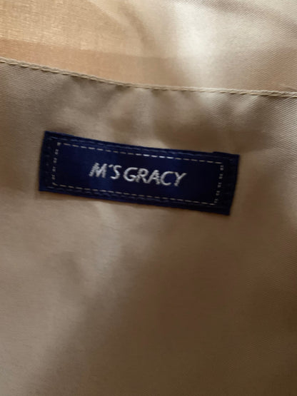 エムズグレイシー 494525 トートバッグ グレー リボン ITJXWI916UJC