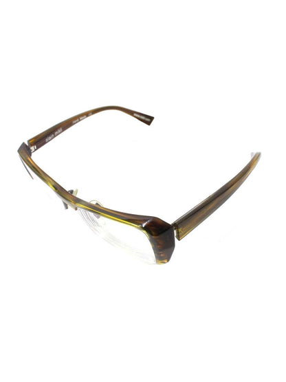 アランミクリ A0635 メガネ ブラウン セルフレーム ハーフリム（ナイロール）スクエア ITNKTSDI7HH0 【SALE】