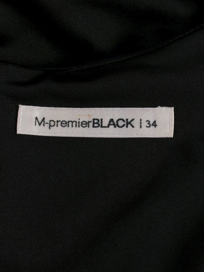 エムプルミエブラック C920-016 ワンピース 34 ネイビー フリル ITL4Q7KTONG0