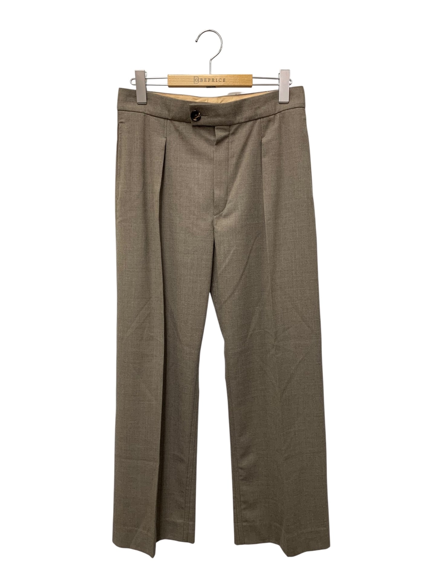 クロエ CHC19APA3816523B38 パンツ 38 ブラウン プリーツポケット タック ITC4PM29HLA6