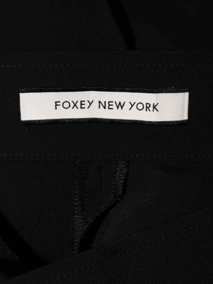 フォクシーニューヨーク Pants 37354 パンツ 38 ブラック ITWOTG9GNUOL
