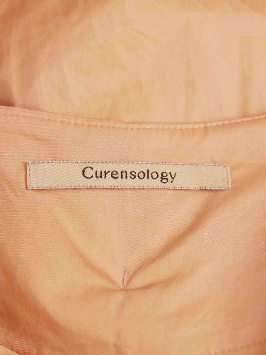 カレンソロジー CL209011ER シャツワンピース F オレンジ コットン パフスリーブ ITP5SCZSSO4C