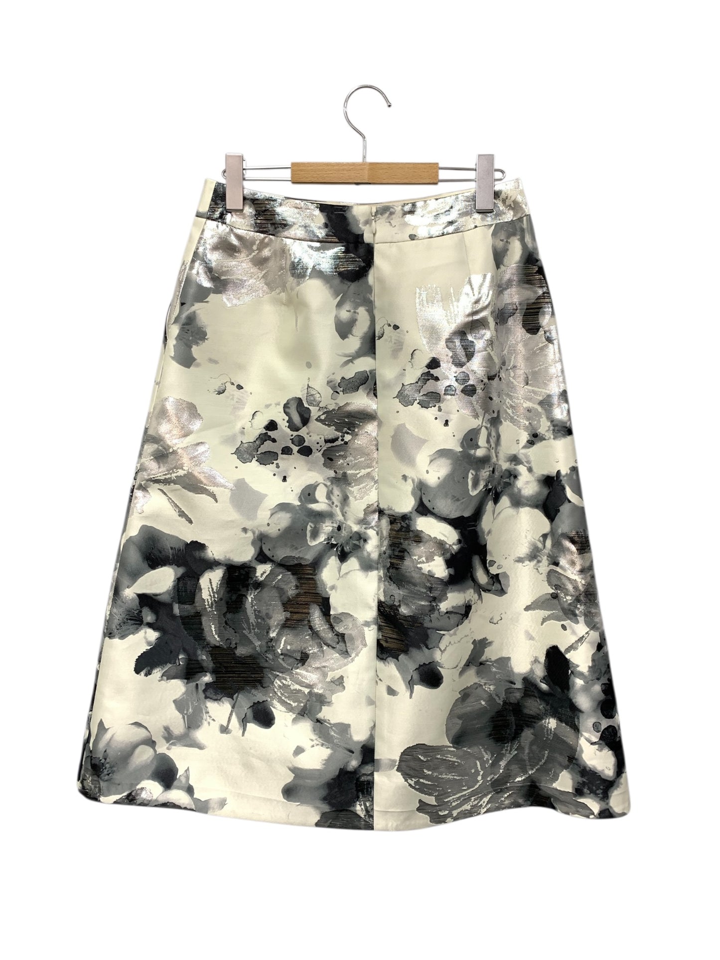 ブールジュ KS-0501701 スカート 11 ホワイト レリアンプラスハウス フレア プリント ITLW57FR94HA