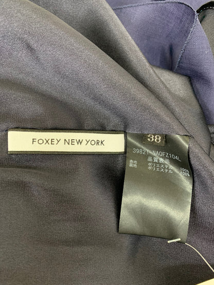 フォクシーニューヨーク Dress 39821 ワンピース 38 ネイビー IT0WMX3LRXUQ 【SALE】